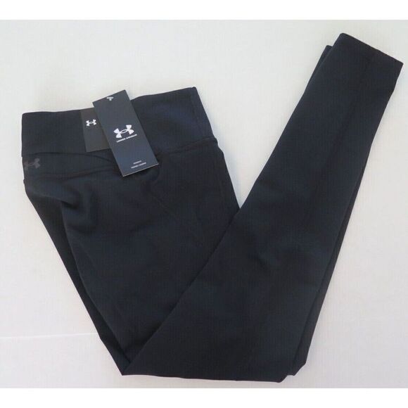 Under Armour 1320403 001 Women's Sz M Black MFO Reflect Hi-Rise Leggings - Picture 4 of 5